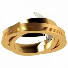 Рамка на 1 светильник Ambrella N700 N7004 PYG золото желтое полированное D70*H26mm Out1.5mm MR16