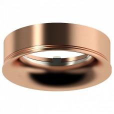 Рамка на 1 светильник Ambrella N701 N7015 PPG золото розовое полированное D70*H20mm Out2mm MR16