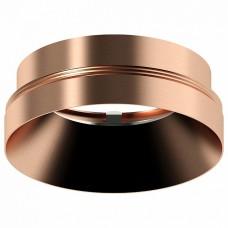 Рамка на 1 светильник Ambrella N703 N7035 PPG золото розовое полированное D70*H27mm Out10mm MR16