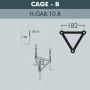 Фонарный столб Fumagalli Gigi Bisso/Saba K22.156.S21.WXF1R