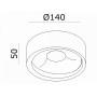 Накладной светильник Donolux DL18440 DL18440/01 White R Dim