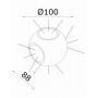 Накладной светильник Donolux DL18442 DL18442/14 White R Dim