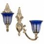 Бра Bohemia Ivele Crystal 7209 7209B14/1/175 GW P2 U Clear-Blue/H-1H