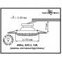 Встраиваемый светильник Novotech Pattern 370102