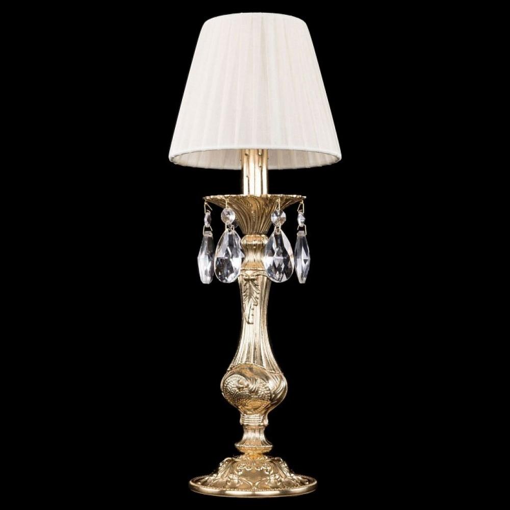 Настольная лампа декоративная Bohemia Ivele Crystal 7003 7003/1-33/G/SH3-160
