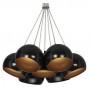 Подвесная люстра Nowodvorski Ball Black-Gold 6588