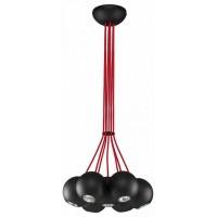 Подвесной светильник Nowodvorski Bubble Black-Red 6148