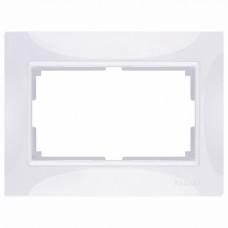 Рамка для двойной розетки Werkel WL03 WL03-Frame-01-DBL-white (Белый)