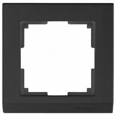 Рамка на 1 пост Werkel Stark WL04-Frame-01-black
