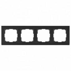 Рамка на 4 поста Werkel Stark WL04-Frame-04-black