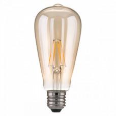 Лампа светодиодная Elektrostandard Classic FD 6W 3300K E27 E27 6Вт 3300K a037176