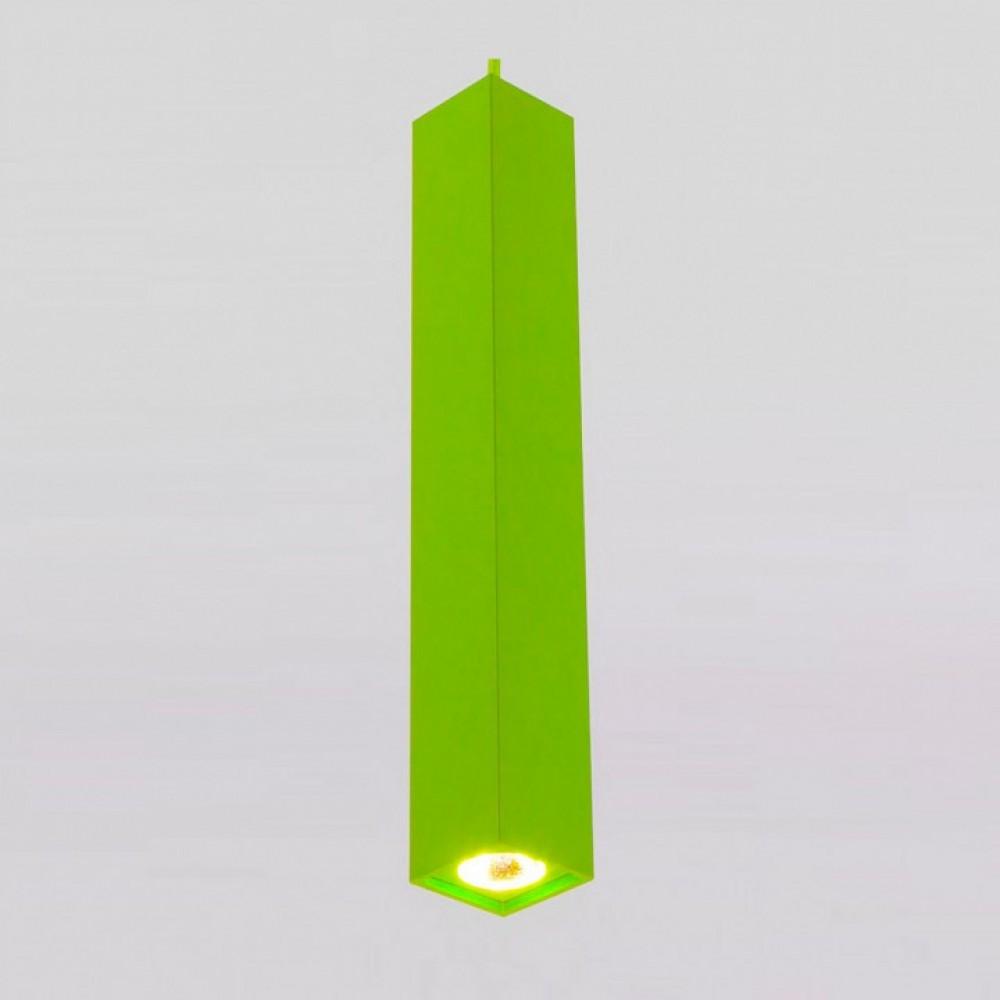 Подвесной светильник Eurosvet Cant 50154/1 LED зеленый 7W