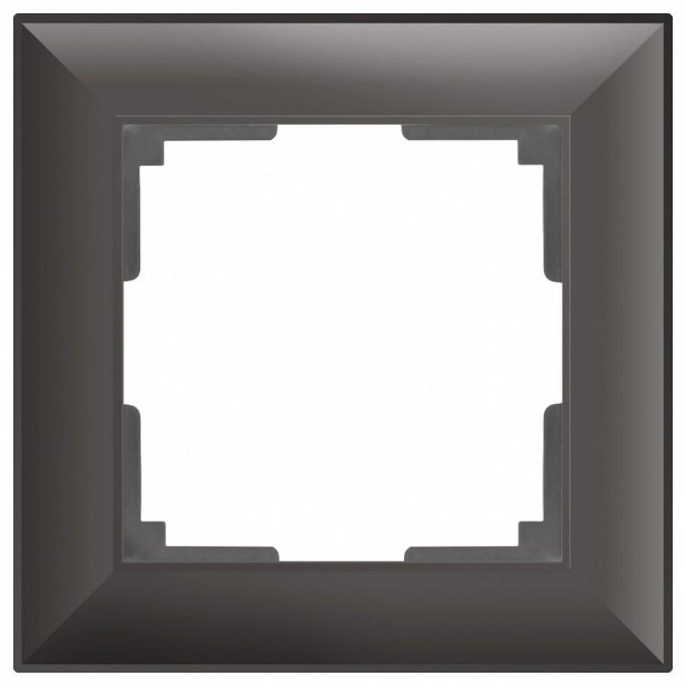 Рамка на 1 пост Werkel WL14 WL14-Frame-01 (Серо-коричневый)