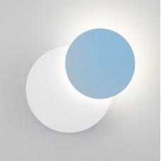 Накладной светильник Eurosvet Figure 40135/1 белый/голубой 6W