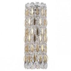 Подвесной светильник Crystal Lux Lirica LIRICA SP3 CHROME/GOLD-TRANSPARENT