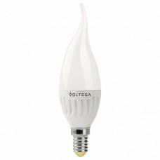 Лампа светодиодная Voltega Ceramics VG1-CW2E14warm6W-C