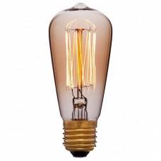 Лампа накаливания Sun Lumen ST48 E27 60Вт 2200K 053-600