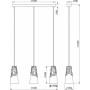 Подвесной светильник Moderli Natali V2822-3P