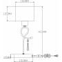 Настольная лампа декоративная Moderli Mae V2561-1T