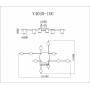 Потолочная люстра Moderli Nino V4040-10C