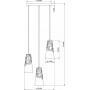 Подвесной светильник Moderli Natali V2821-3P