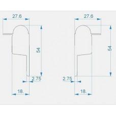 Набор из 10 заглушек для профиля Deko-Light R-EL-03-10 979710