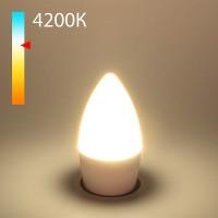 Лампа светодиодная Elektrostandard Свеча E27 8Вт 4200K a048383