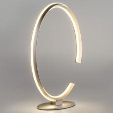 Настольная лампа декоративная Eurosvet Gap 80414/1 сатин-никель 24W