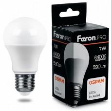 Лампа светодиодная Feron LB-1307 E27 7Вт 6400K 38025