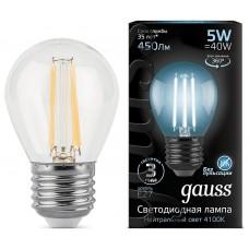 Лампа светодиодная Gauss 1058 E27 5Вт 4100K 105802205