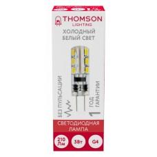 Лампа светодиодная Thomson G4 G4 3Вт 6500K TH-B4223