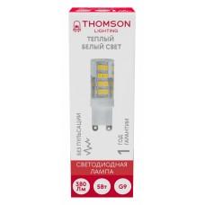 Лампа светодиодная Thomson G9 G9 5Вт 3000K TH-B4240