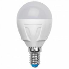 Лампа светодиодная Uniel Volpe E14 6Вт 3000K LED-G45-6W/WW/E14/FR/S