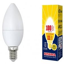 Лампа светодиодная Volpe E14 11Вт 3000K UL-00003812