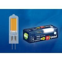 Лампа светодиодная Uniel LED-JC G4 4Вт 4000K UL-00005064