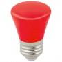 Лампа светодиодная Volpe Décor Color E27 1Вт K LED-D45-1W/RED/E27/FR/С BELL