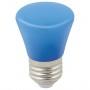 Лампа светодиодная Volpe Décor Color E27 1Вт K LED-D45-1W/BLUE/E27/FR/С BELL