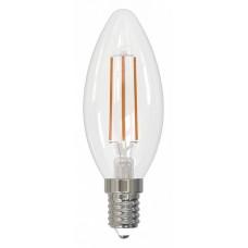 Лампа светодиодная Volpe E14 5Вт 3000K LED-C35-5W/3000K/E14/CL/SLF