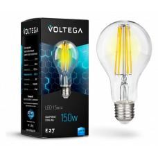 Лампа светодиодная Voltega Crystal E27 15Вт 4000K VG10-A1E27cold15W-F