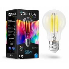 Лампа светодиодная Voltega True colors E27 7Вт 4000K 7155