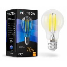 Лампа светодиодная Voltega Crystal E27 7Вт 2800K 7140