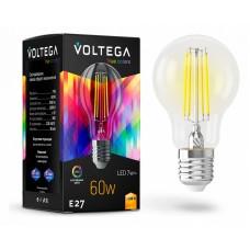 Лампа светодиодная Voltega True colors E27 7Вт 2800K 7154