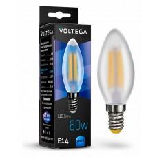 Лампа светодиодная Voltega Candle E14 6Вт 4000K VG10-C2E14cold6W-F