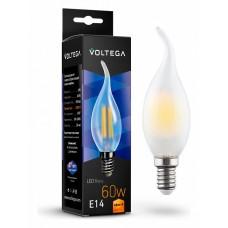 Лампа светодиодная Voltega Crystal E14 6Вт 2800K 7025