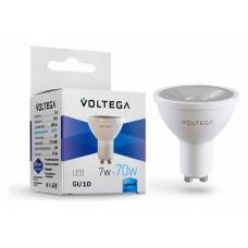 Лампа светодиодная Voltega Simple GU10 7Вт 4000K VG2-S1GU10cold7W