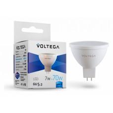Лампа светодиодная Voltega Simple GU5.3 7Вт 4000K VG2-S2GU5.3cold7W