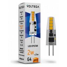 Лампа светодиодная Voltega Simple G4 2Вт 2800K 6987