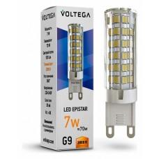 Лампа светодиодная Voltega 703 G9 7Вт 2800K VG9-K1G9warm7W