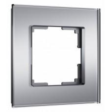 Рамка на 1 пост Werkel Senso серебряный soft-touch W0013106